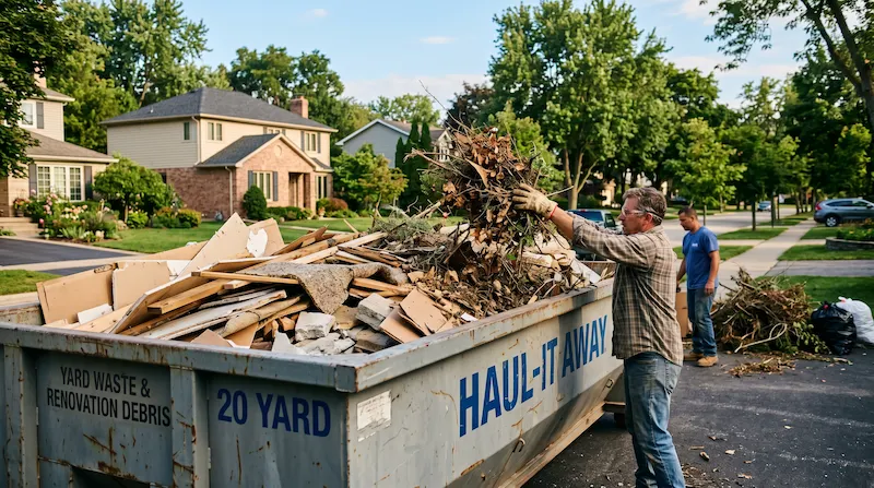 Dumpster Rental Columbia SC — job site photo 3