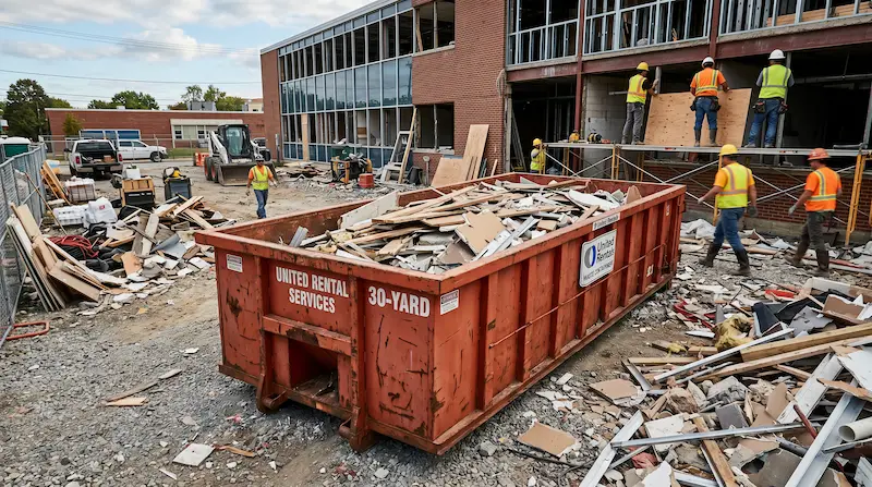 Dumpster Rental Columbia SC — Construction dumpster rental